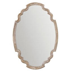 14484  Ludovica Aged Wood Mirror ,14483